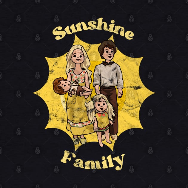 Sunshine Family (distressed) by Slightly Unhinged